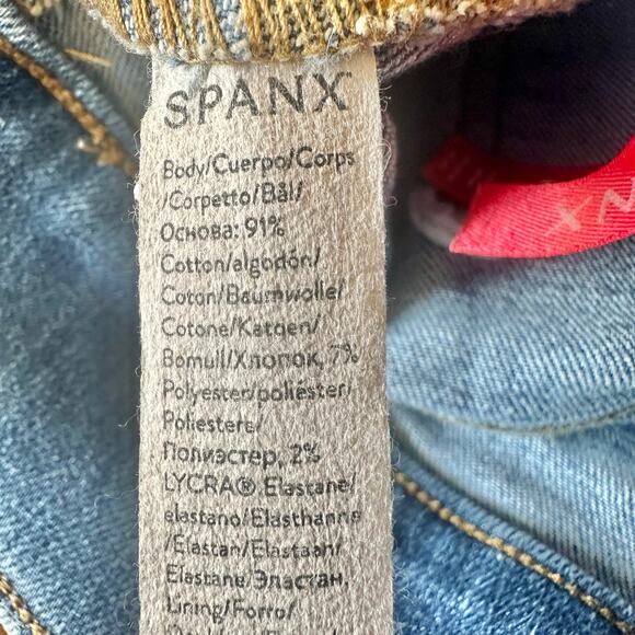 SPANX | Pull On Flare Jeans Vintage Indigo |Large - Picture 5 of 5